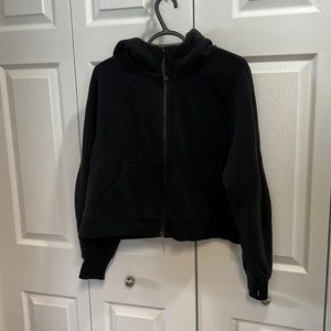 Lululemon Scuba Oversized Full Zip Black M/L